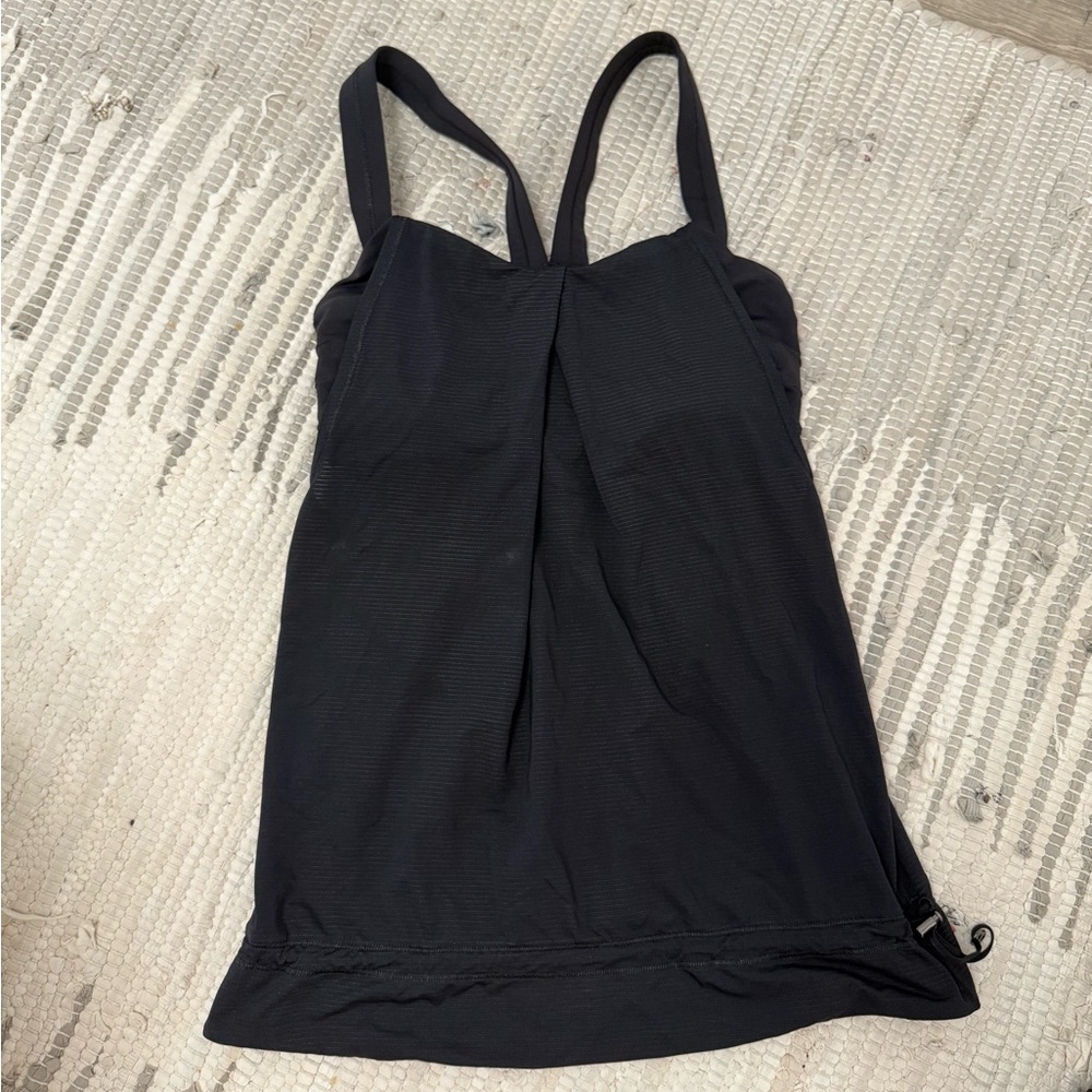 Lululemon Black Rest Less Tank - Picture 5 of 7